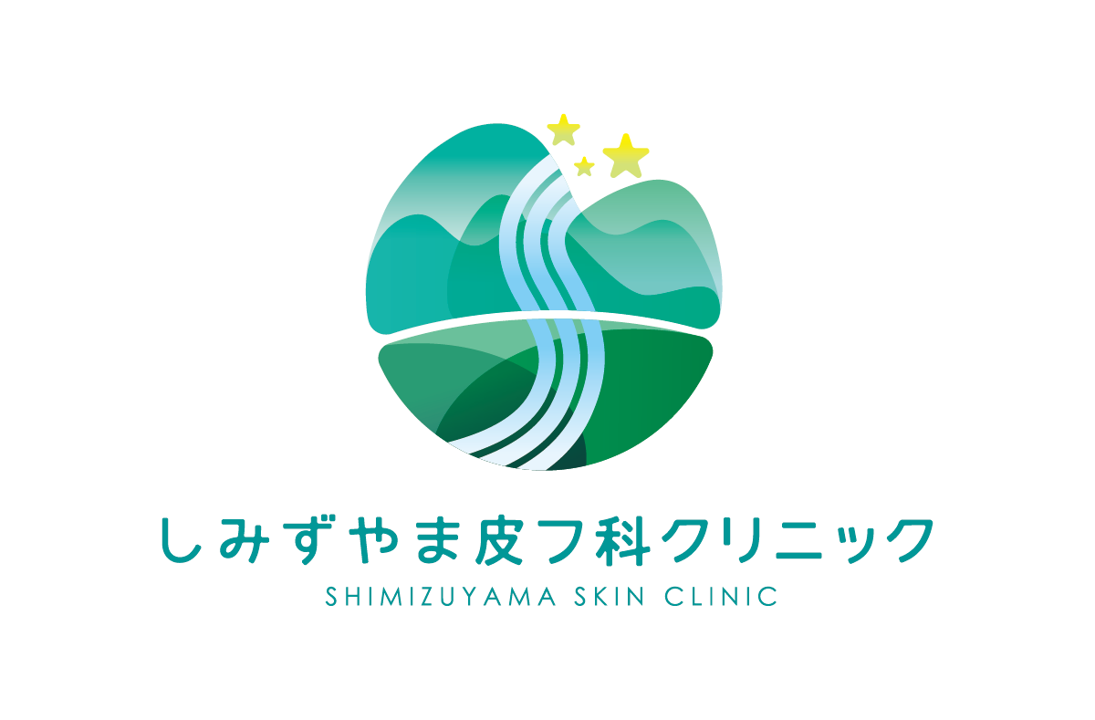 名古屋市緑区にある「しみずやま皮フ科クリニック」のロゴマークデザイン